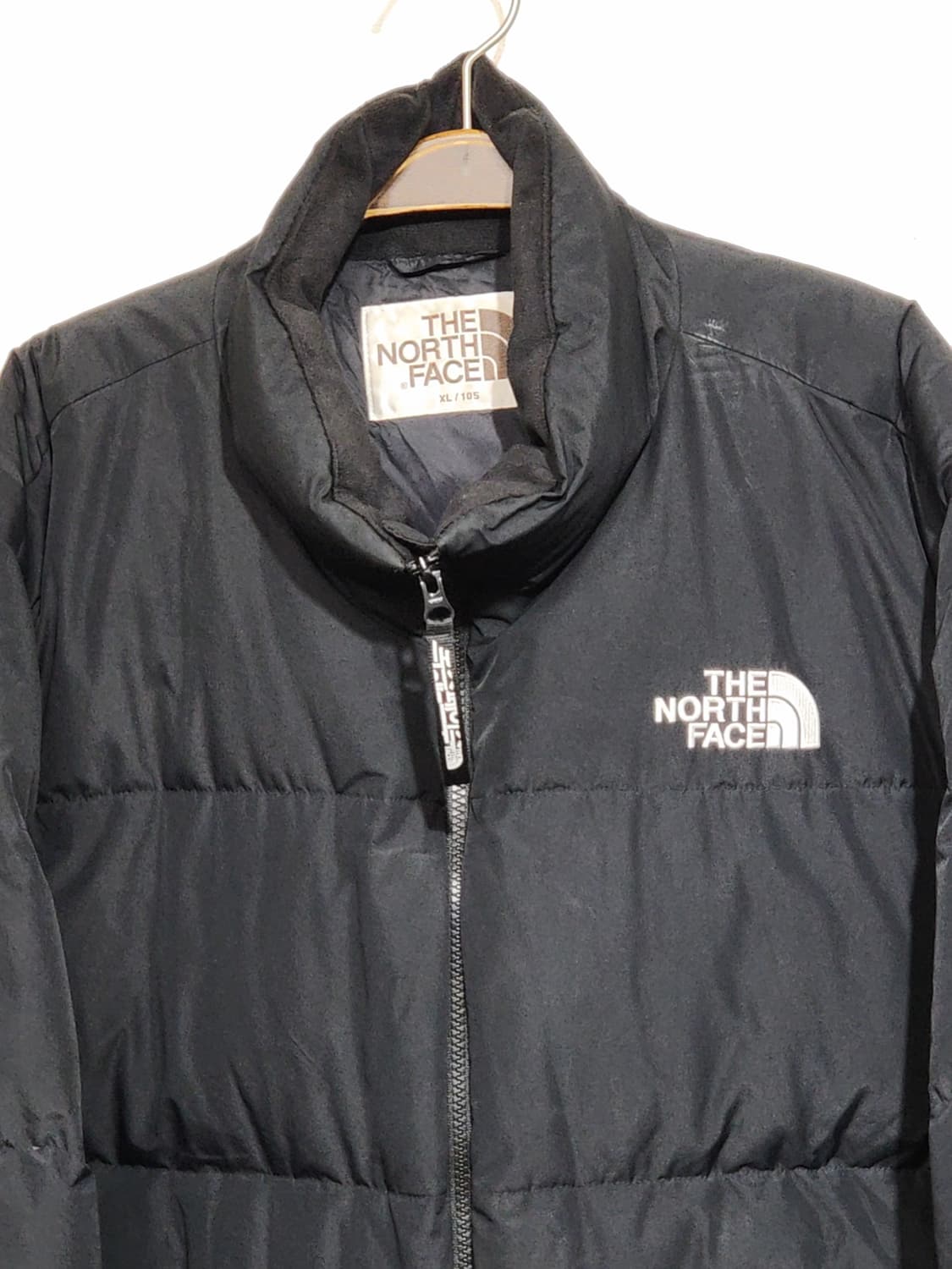 (XL) 노스페이스 패딩점퍼 블랙 다운자켓 화이트라벨  상품이미지2