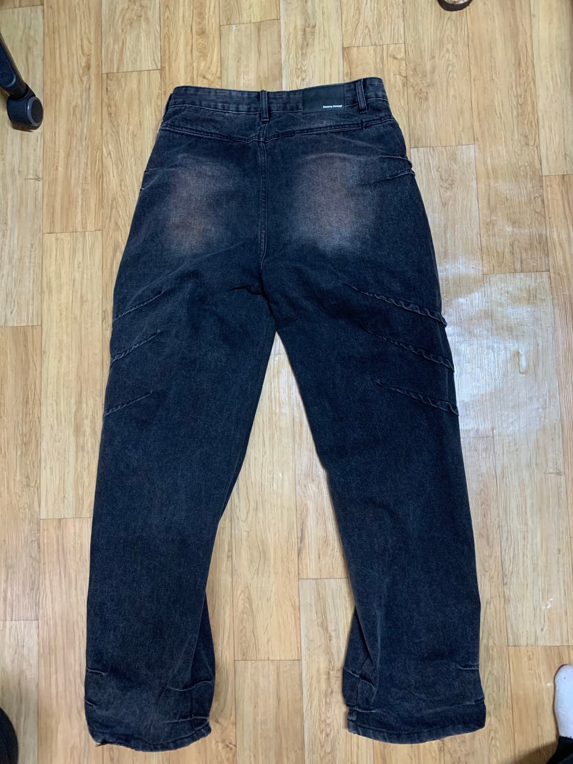 Decency Concept 빈티지 워싱 데미지 진 상품이미지2