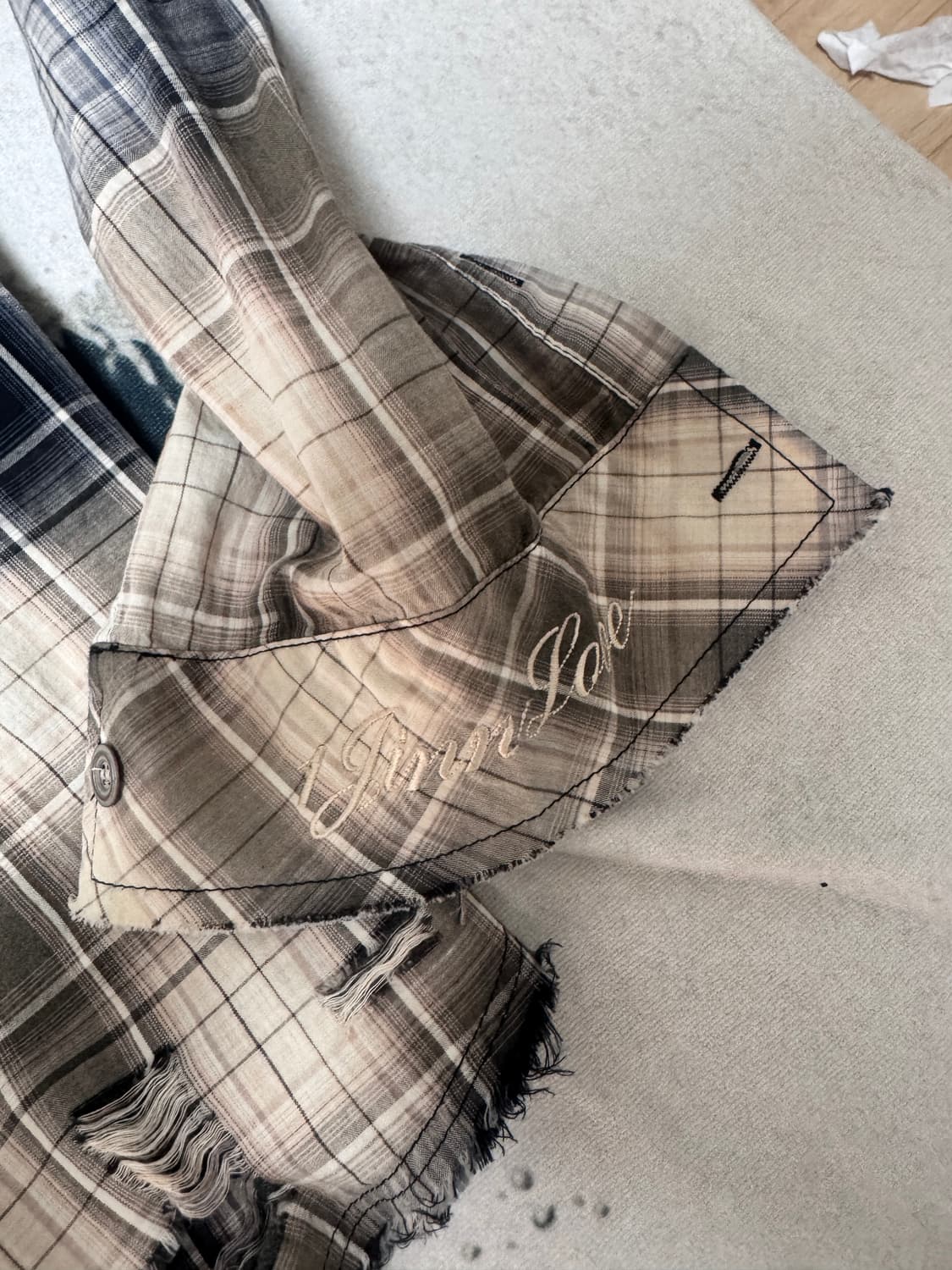 1jinn studio 디스트로이드 셔츠 상품이미지4