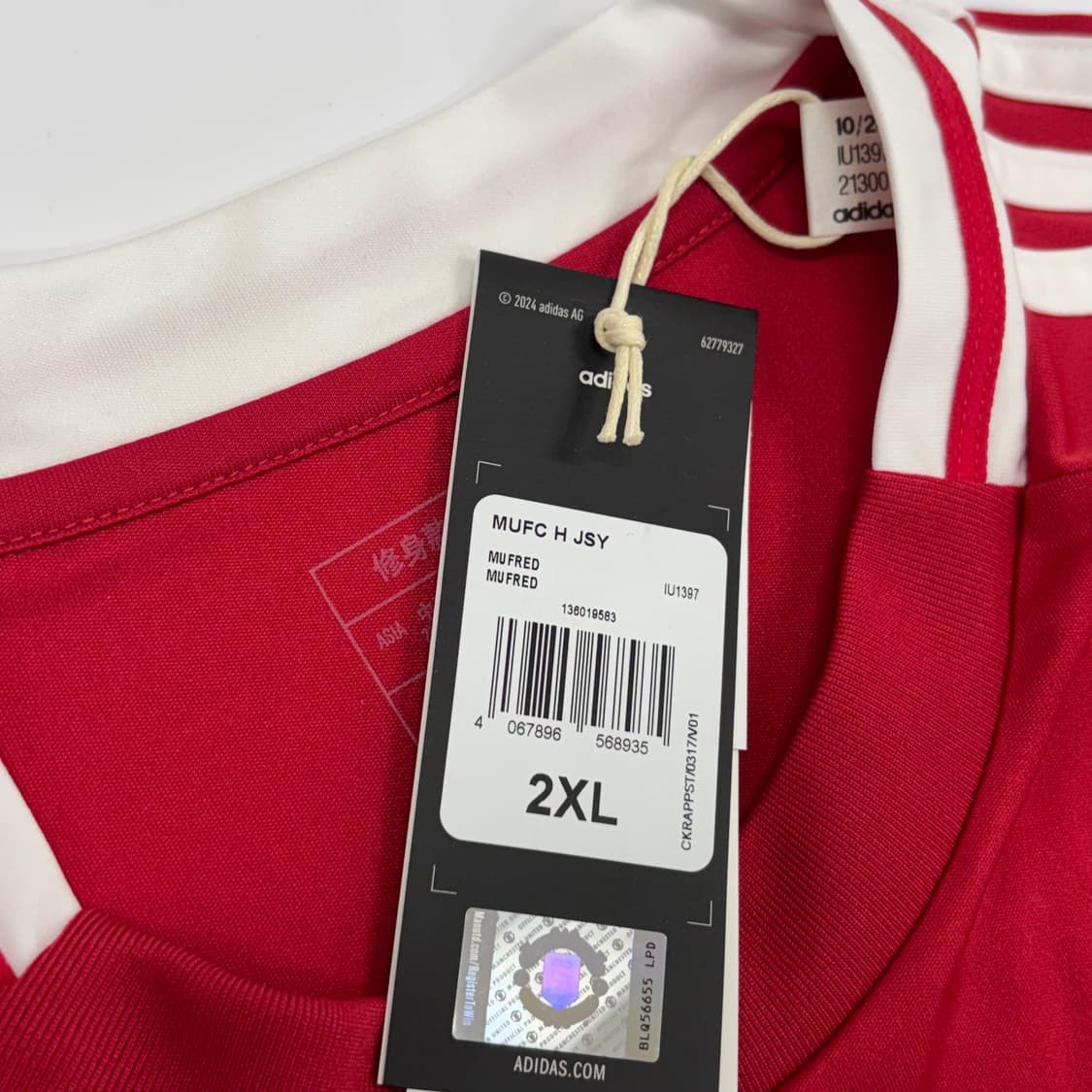 아디다스 24 25 맨유 맨체스터 유나이티드 레전드 매치 스콜스 유니폼  상품이미지6