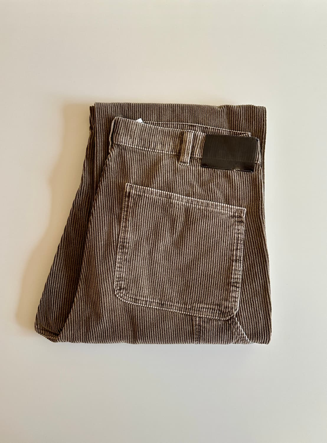 아워레가시 조이너 트라우저 브라운 코듀로이 50사이즈 신품급 카펜터 상품이미지6