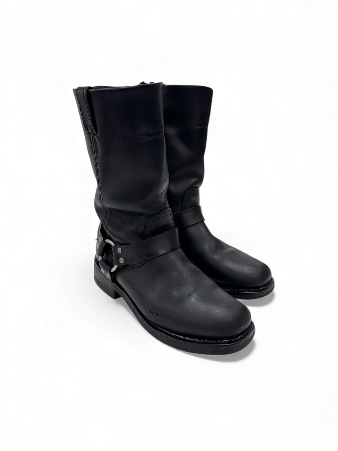 90s Harley Davidson Moto Cycle Boots 상품이미지4