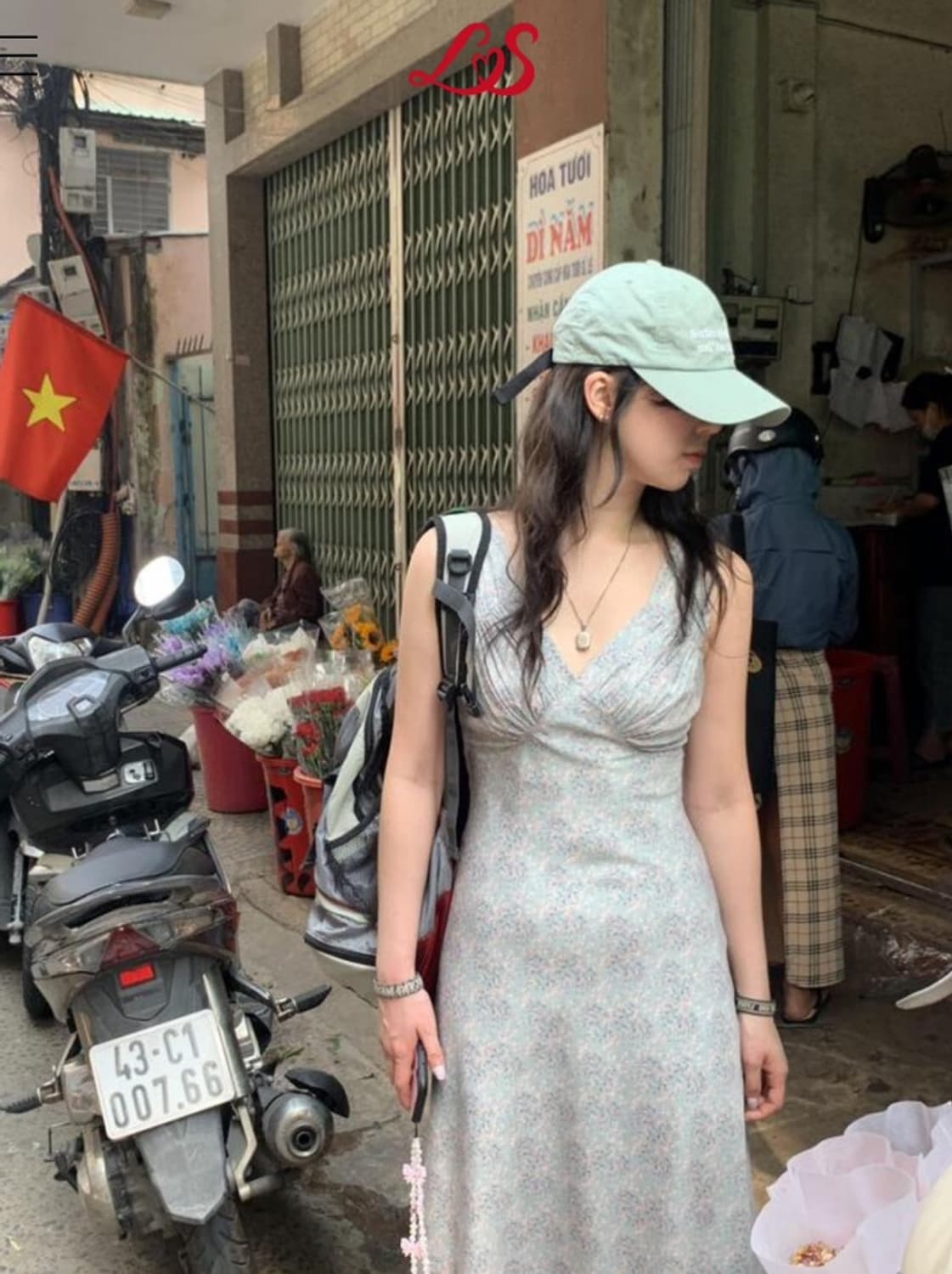 루루서울 Mintccino dress 사이즈S 
 상품이미지4