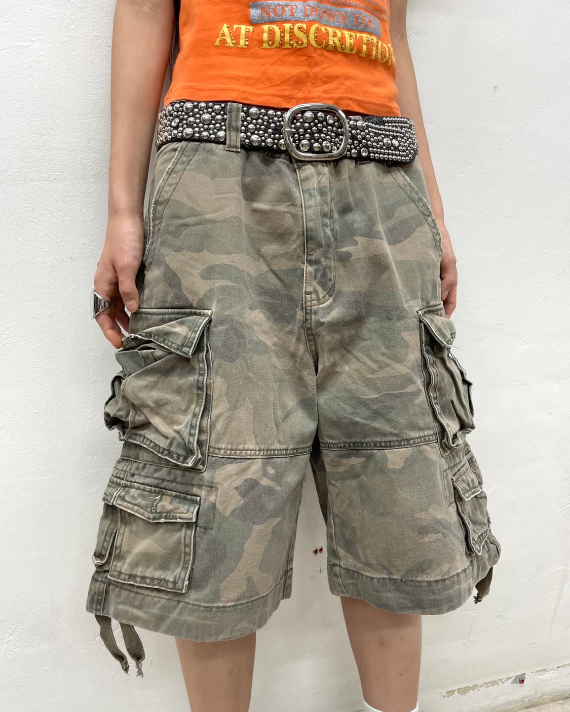 Camo Bermuda Cargo Pants 상품이미지3