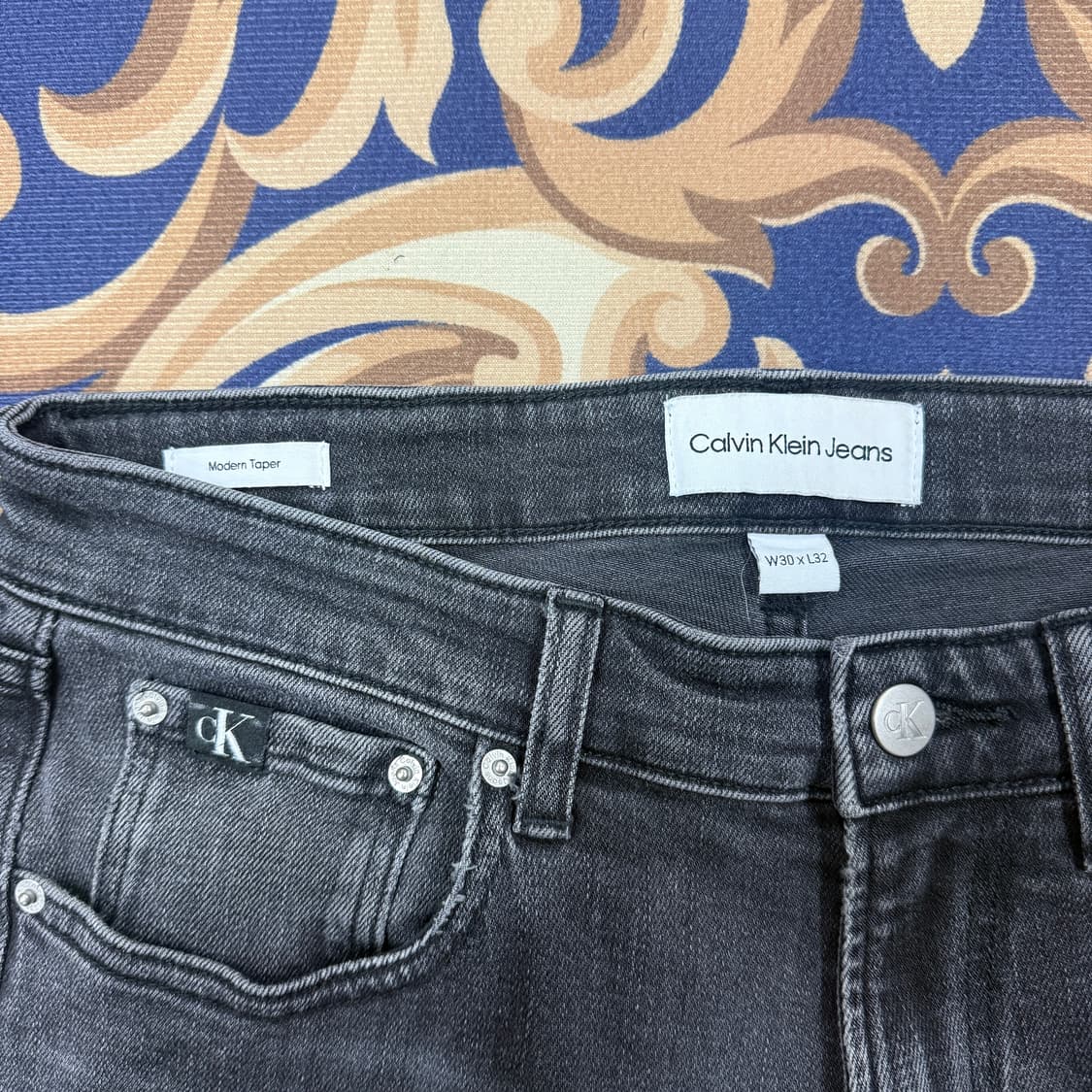 (30)캘빈클라인 Calvin klein 흑청데님팬츠 상품이미지4