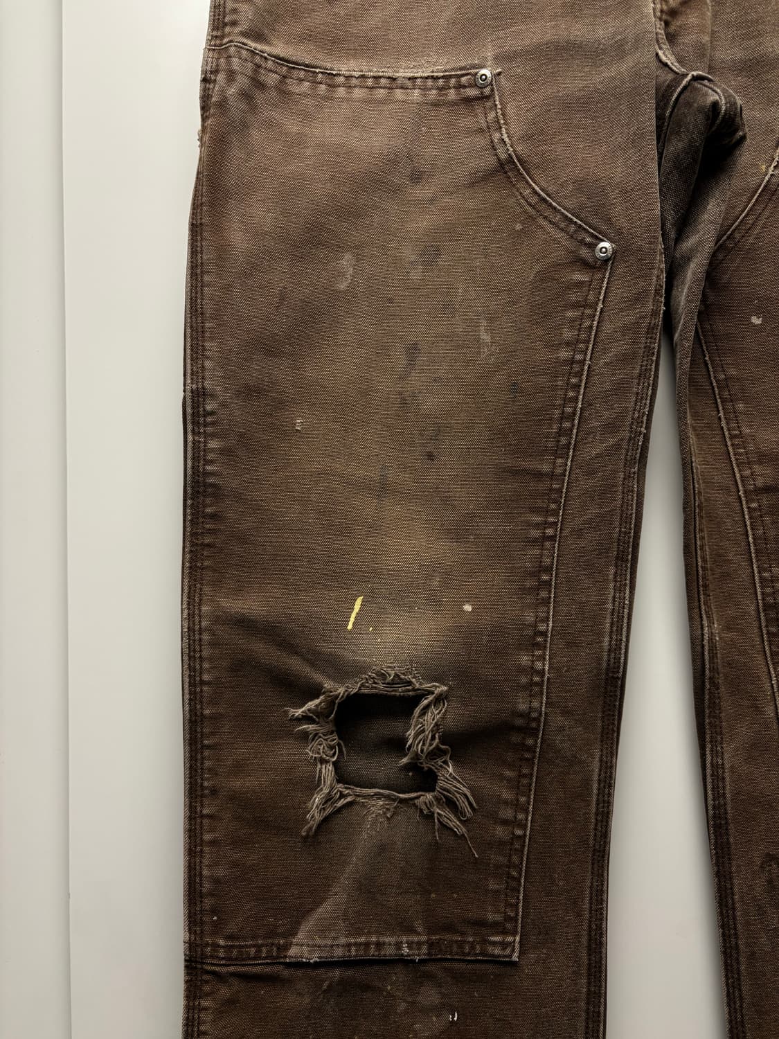 2000s 칼하트 더블니 팬츠 상품이미지4