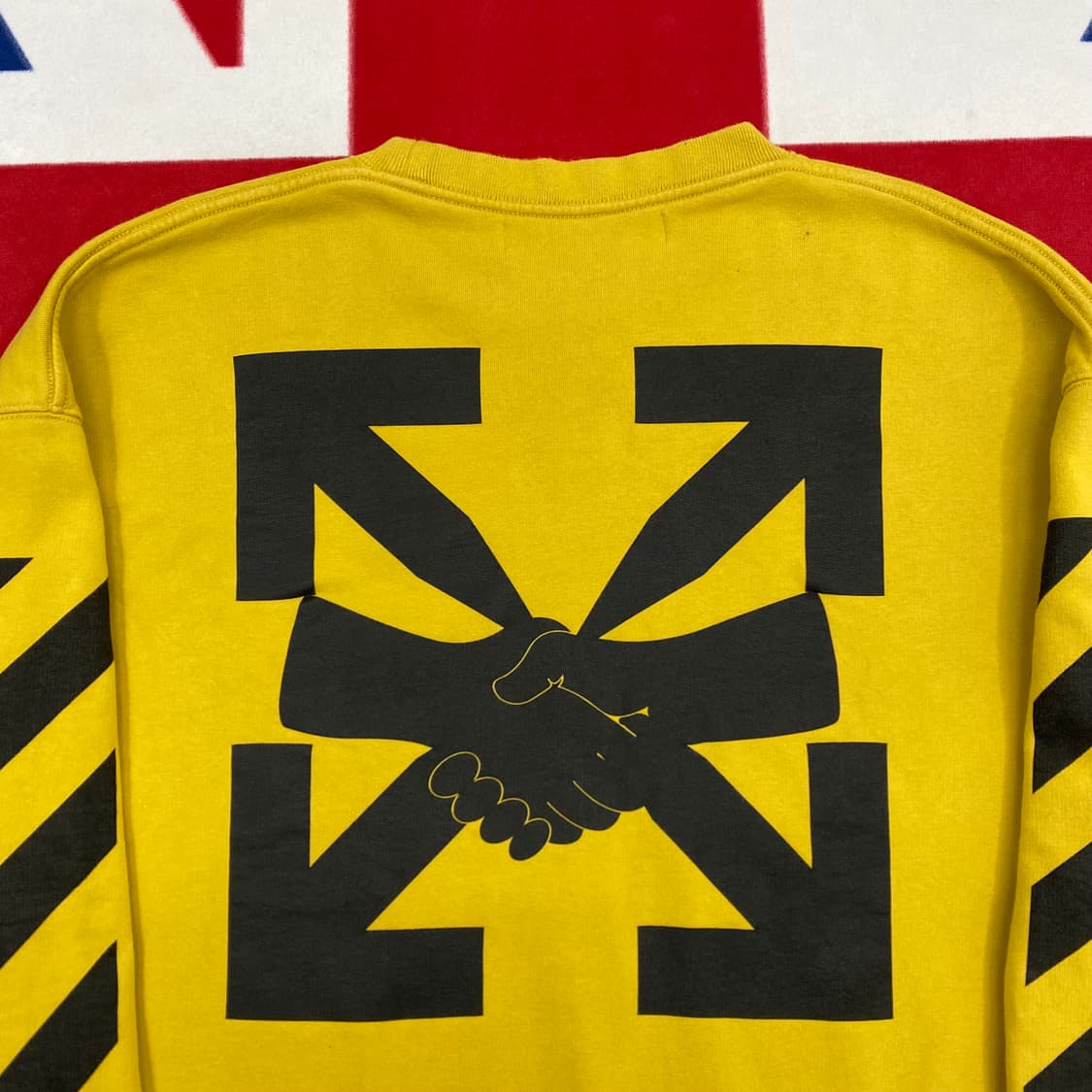 오프화이트 디아그 어그리먼트 맨투맨 L 상품이미지3