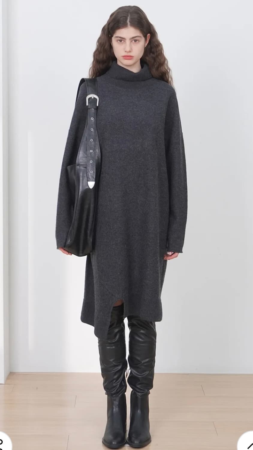 하 아카이브 Hh 벨티드 백 2way (블랙) 상품이미지3