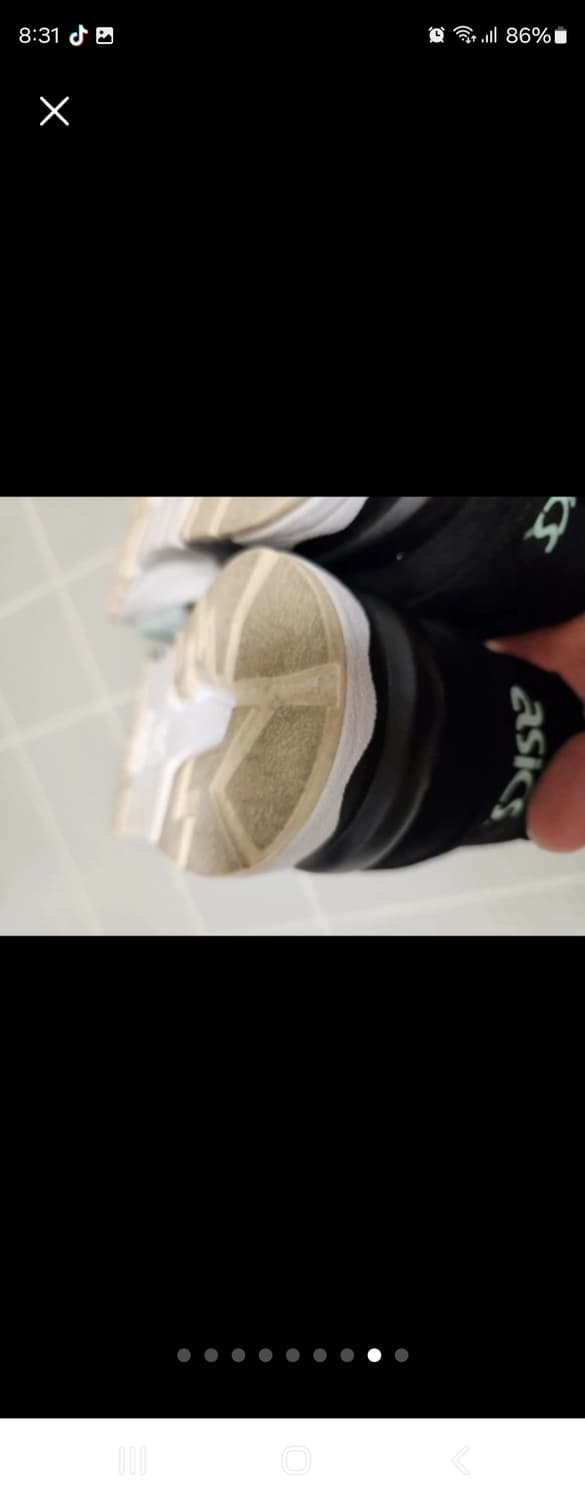 아식스 GEL-LYTE V  헬스장 운동화270(실착적어요) 상품이미지8