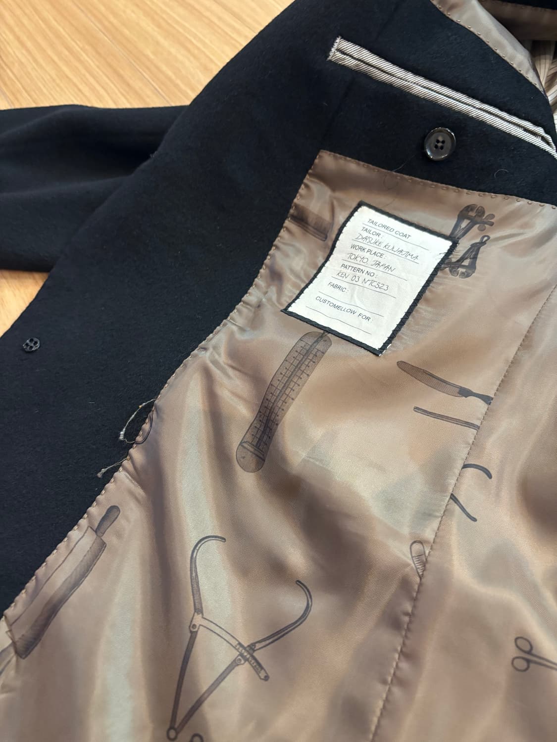 커스텀멜로우 캐쉬미어 코트(10여년 전 모델) 상품이미지4