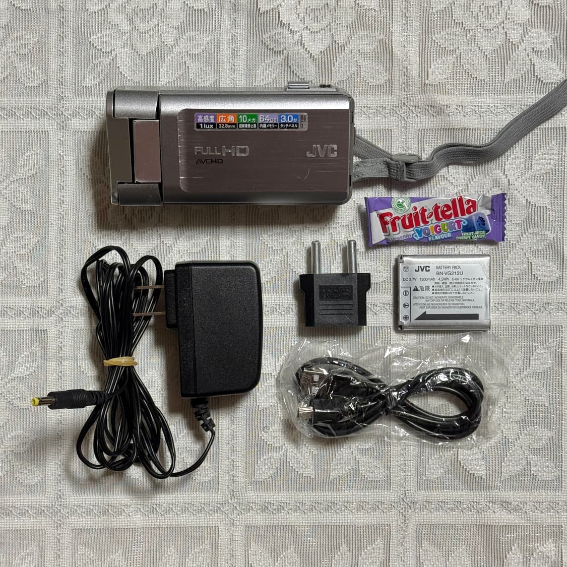 풀구성 JVC GZ-V590 핑크캠코더 빈티지캠코더 핑크디카 빅터 소니 상품이미지1