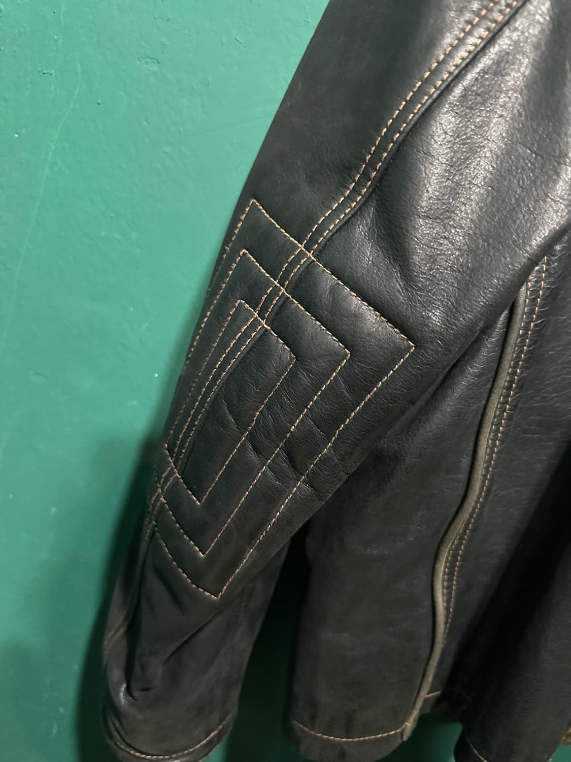 Chevirex 레더 싱글라이더자켓 XL 상품이미지6