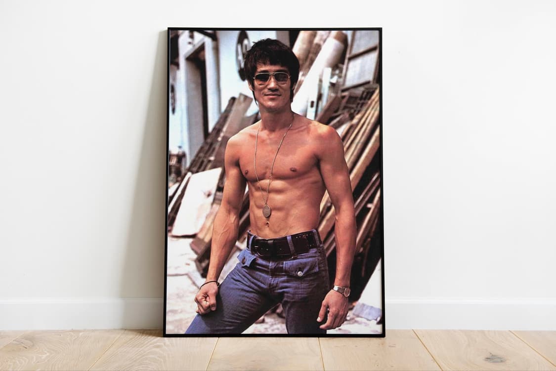 이소룡 인테리어 포스터 액자 50x70cm 브루스리 상품이미지3