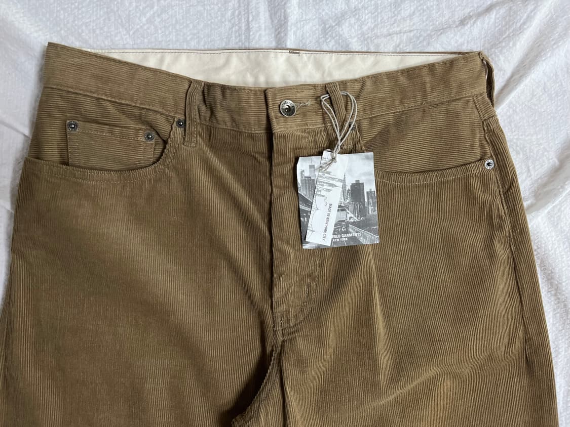 새상품)(M)엔지니어드가먼츠 14w 코듀로이 RF진 팬츠 진 상품이미지3