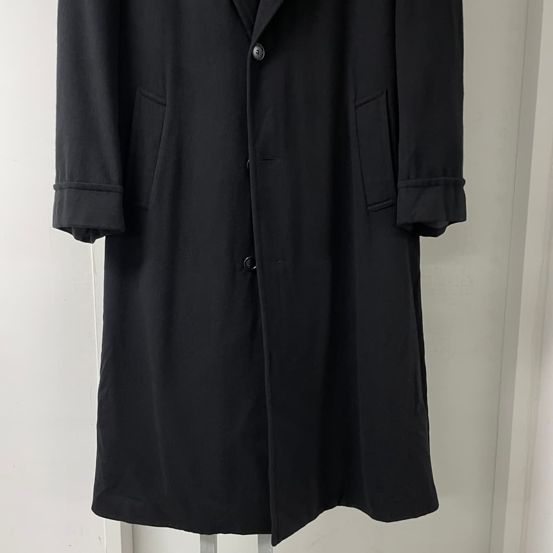 지방시 캐시미어 블랙 코트 48 상품이미지3