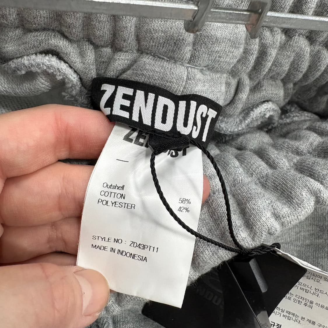 젠더스트 팬 스트랩 와이드팬츠 상품이미지2