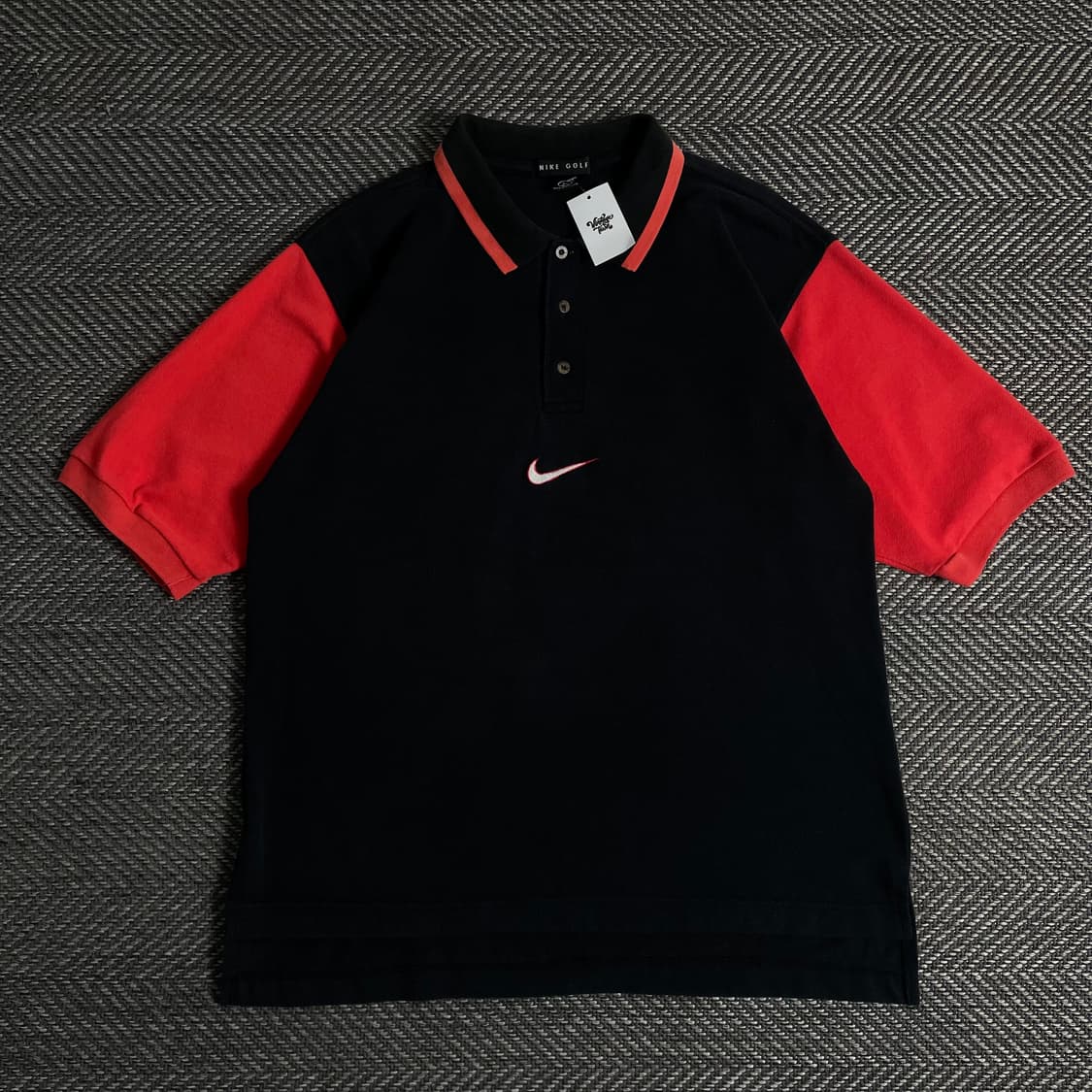 00s 나이키 센터 스우시 박시핏 카라 티셔츠o 3332 상품이미지1