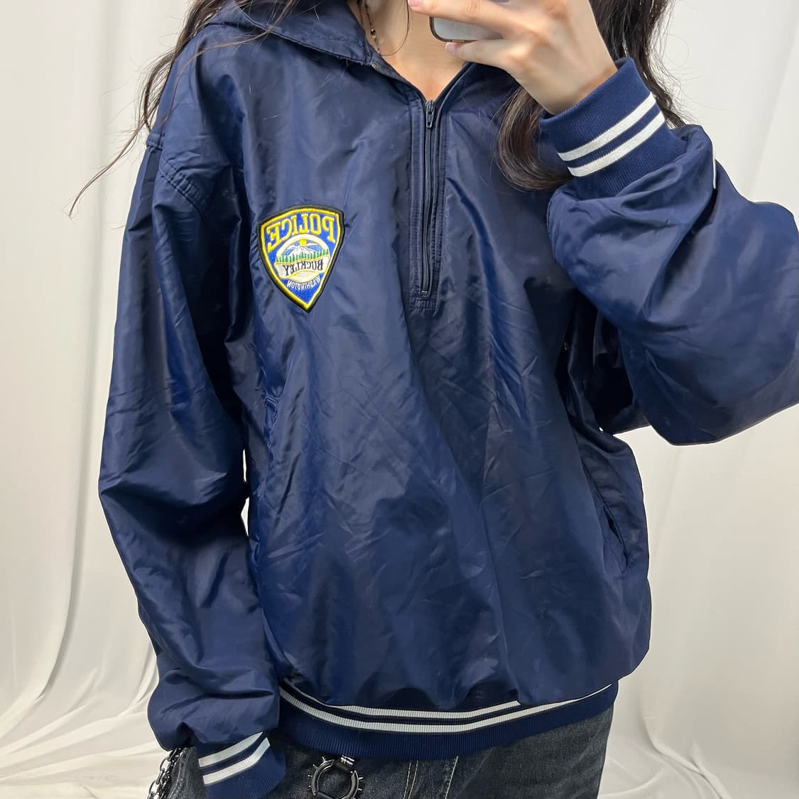 Russell navy anorak  상품이미지4