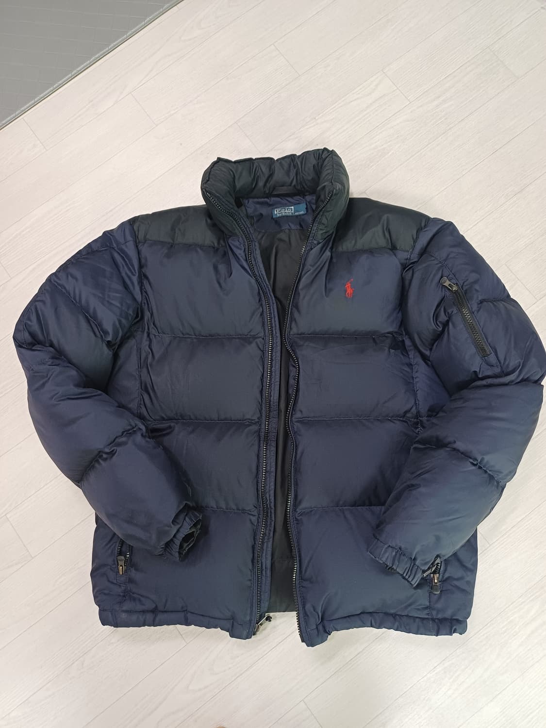 폴로 랄프로렌 남성 빈티지 다운자켓 M사이즈  상품이미지1