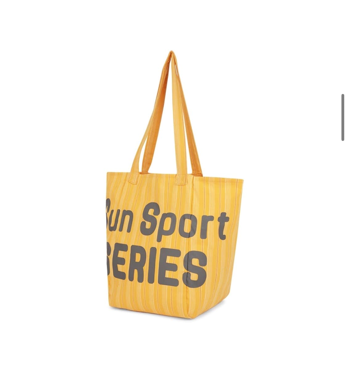 SSS Cotton Tote Yellow Stripe 상품이미지2