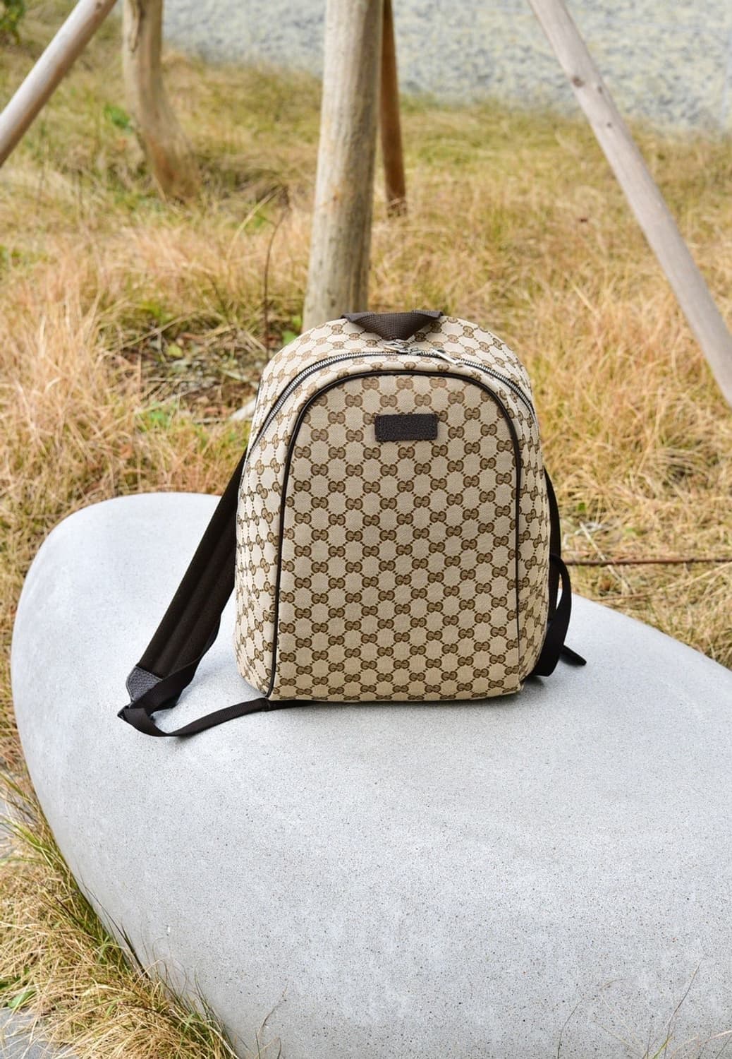 구찌 수프림 GG 로고 캔버스 백팩(정품) 상품이미지1
