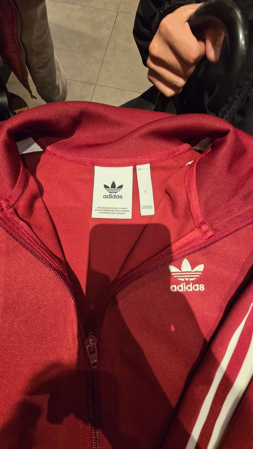 아디다스 베켄바우어 버건디 L 상품이미지2