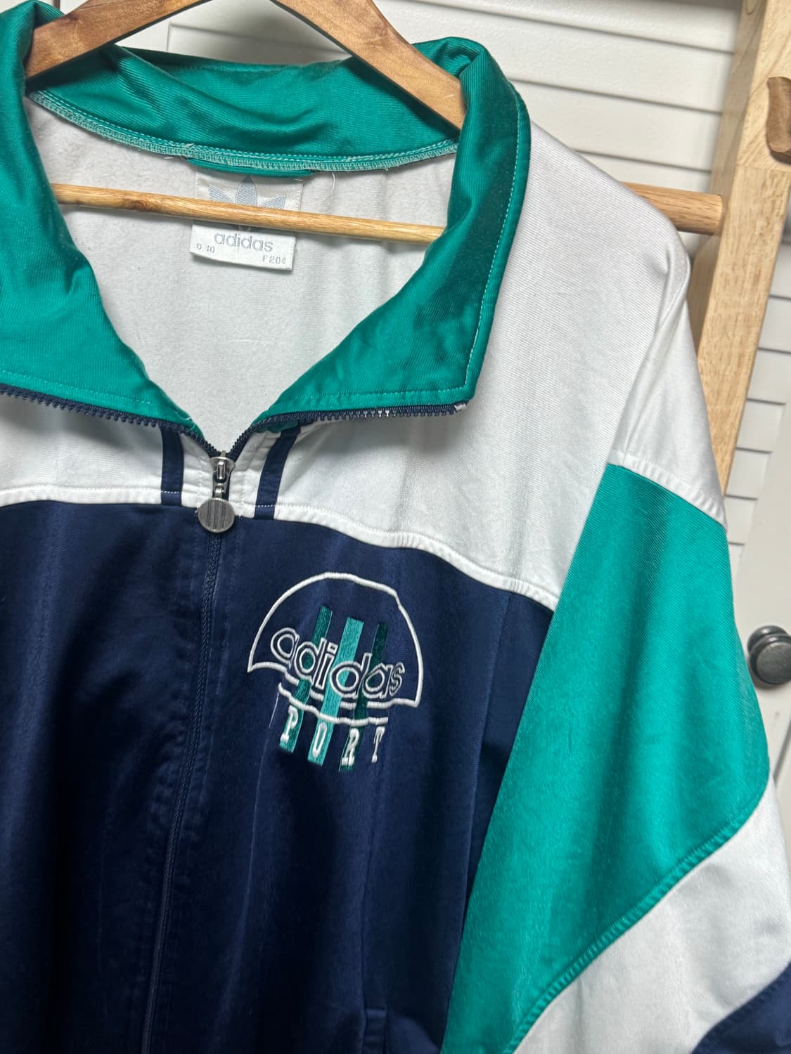 XXL 대장 아디다스 삼선 빅로고 90s 트레이닝 져지 자켓 상품이미지6