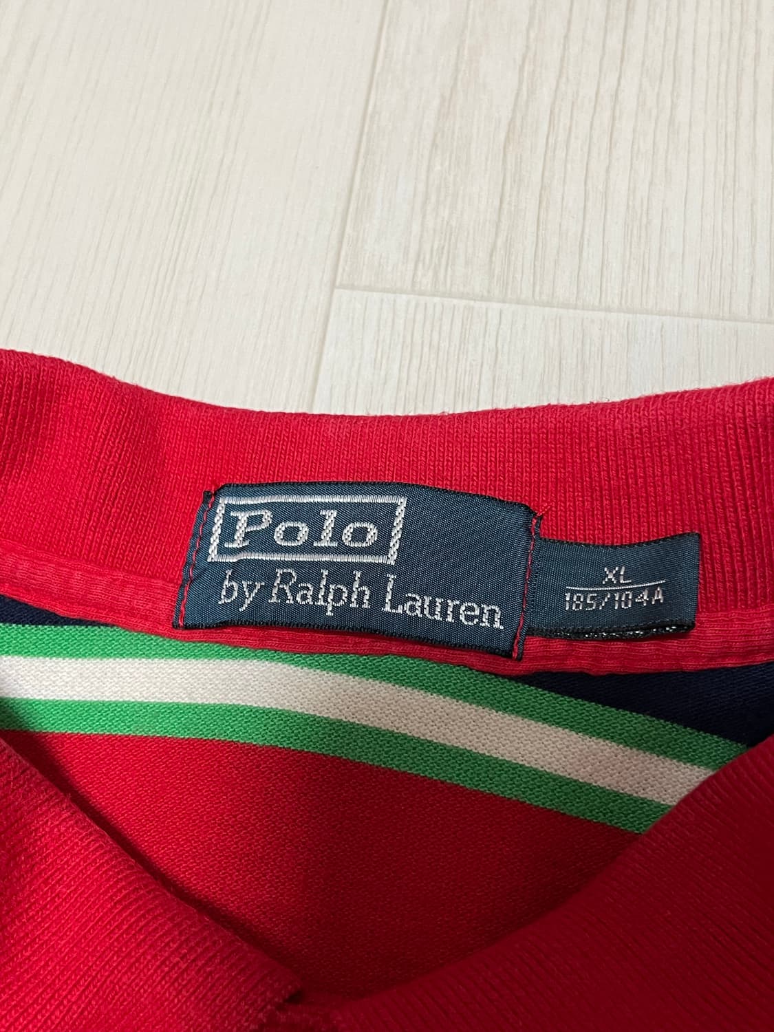 👕 폴로 랄프 로렌 스트라이프 카라티 – XL 상품이미지3