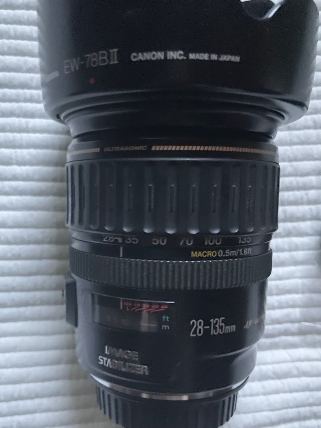 캐논 28-135mm 렌즈+후드+캡 상품이미지6