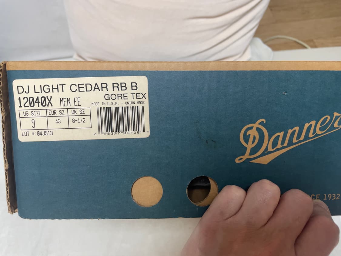 대너 Danner DJ light cedar 고택스 부츠 9 사이즈 상품이미지9