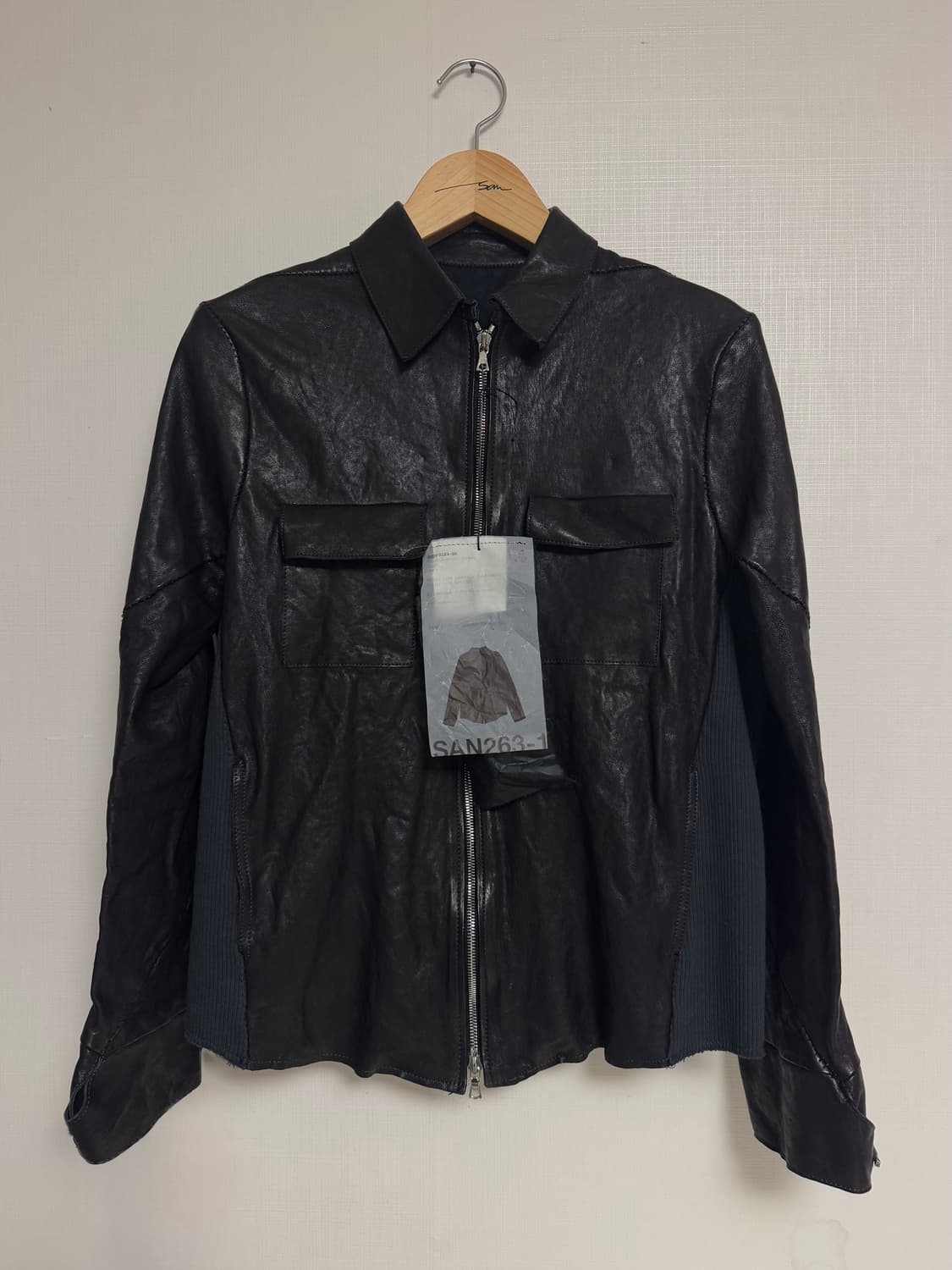 (48) san 263-1 leather jacket 상품이미지4