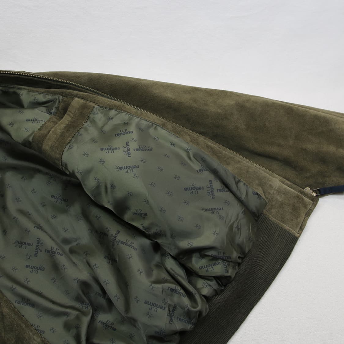 (착용컷) U.P renoma 스웨이드 블루종 (남성용 103) 상품이미지8