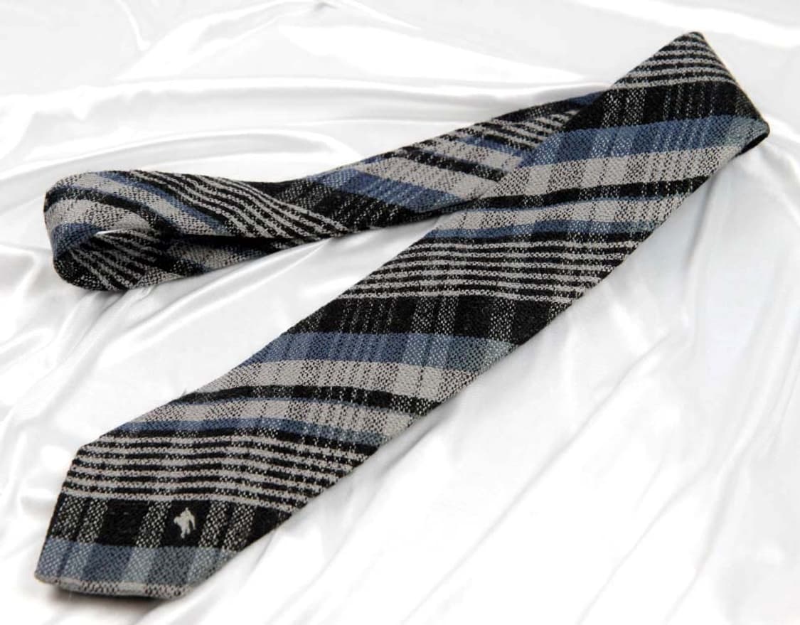 버버리 8.3cm A+등급 울 니트 블랙라벨 남자 명품 넥타이 상품이미지2