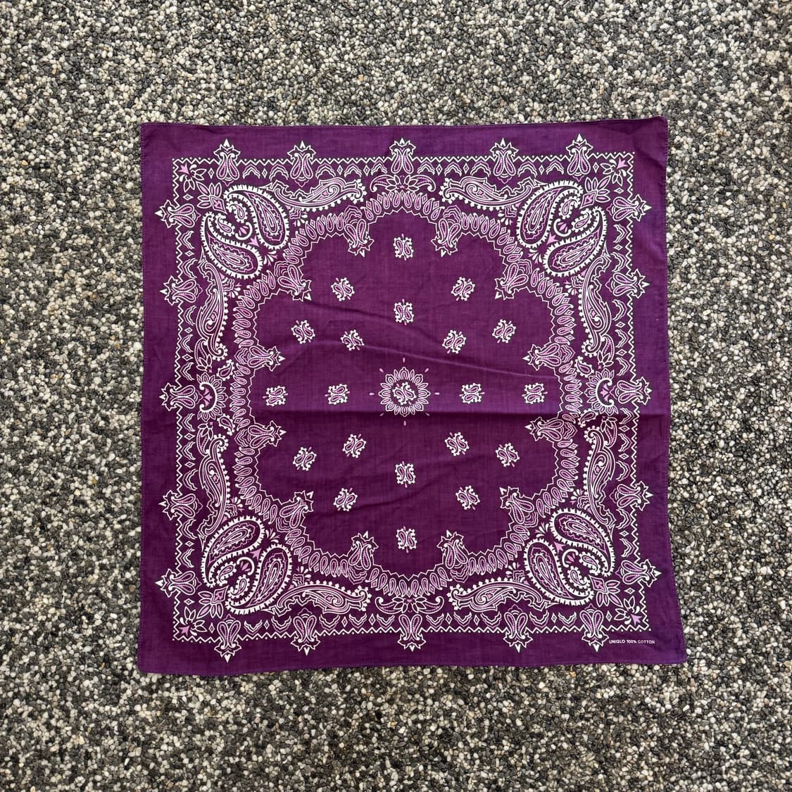 빈티지 페이즐리 반다나 (55x55cm) 상품이미지1