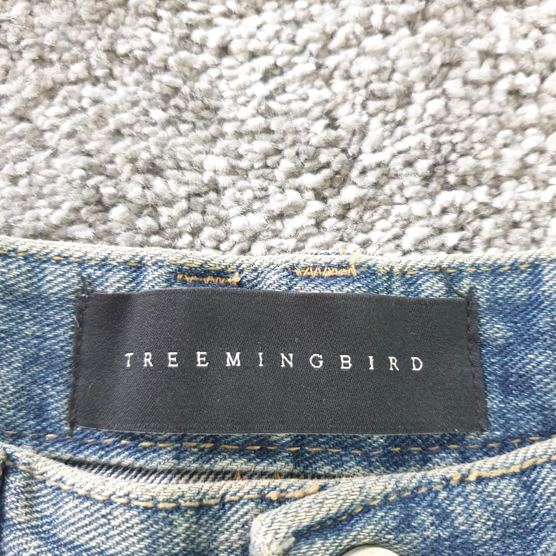 TREEMINGBIRD 와이드 데님 팬츠 상품이미지2