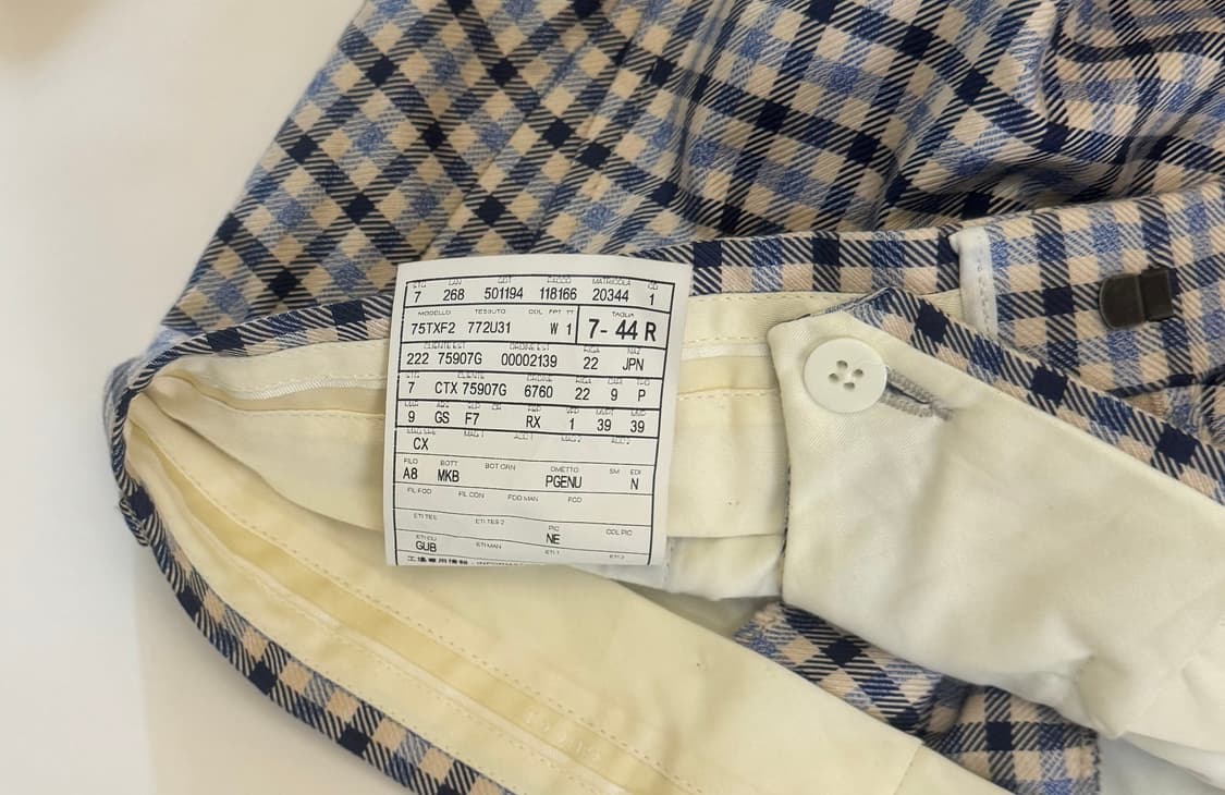 GUCCI by Alessandro Check Flare Pants 상품이미지4