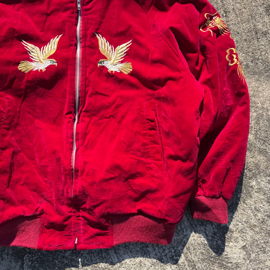 [L] 빈티지 벨벳 스카쟌 상품이미지5