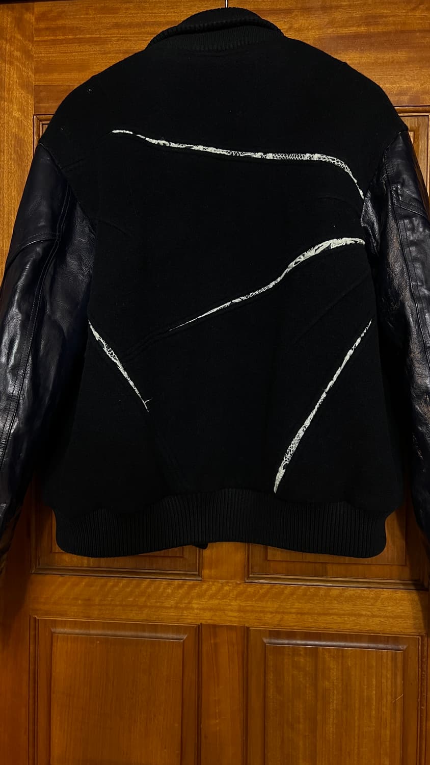 [L] xlim 바시티 자켓 네이비 상품이미지1