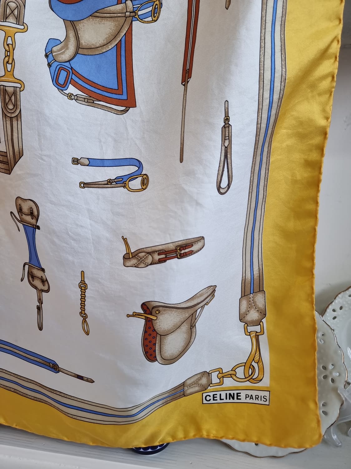 CELINE셀린느올실크 빈티지 스카프 상품이미지2