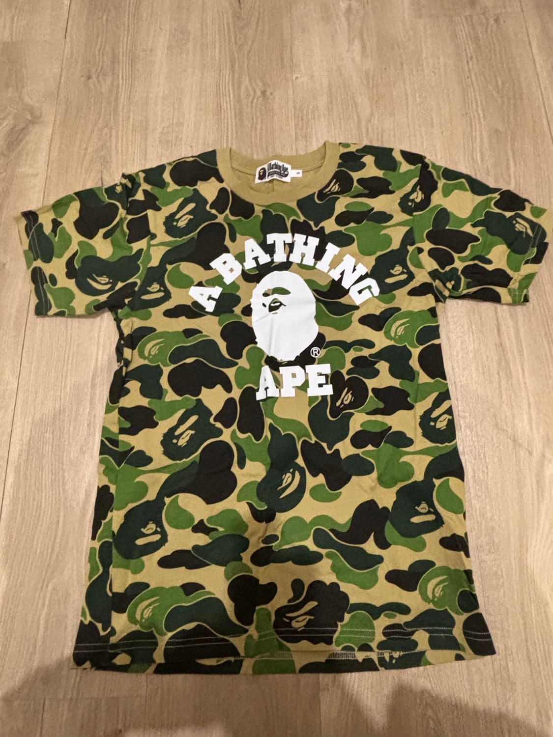 Bape 베이프 카모 반팔 S 상품이미지1