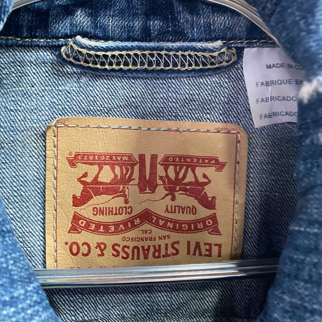 리바이스 레드 탭 데님 자켓 B3000 상품이미지7