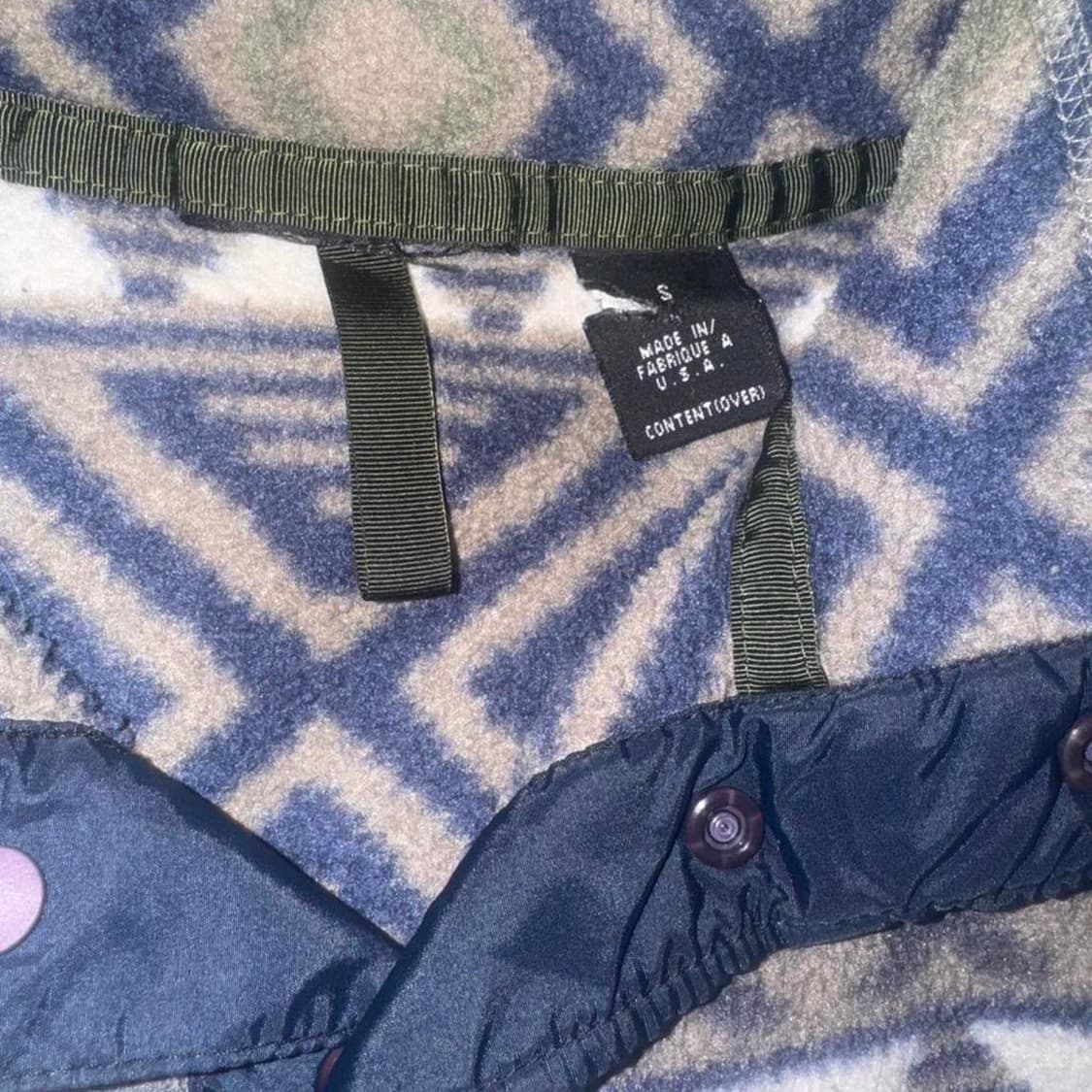 90s USA 파타고니아 신칠라 스냅-T 네이티브 패턴 상품이미지3