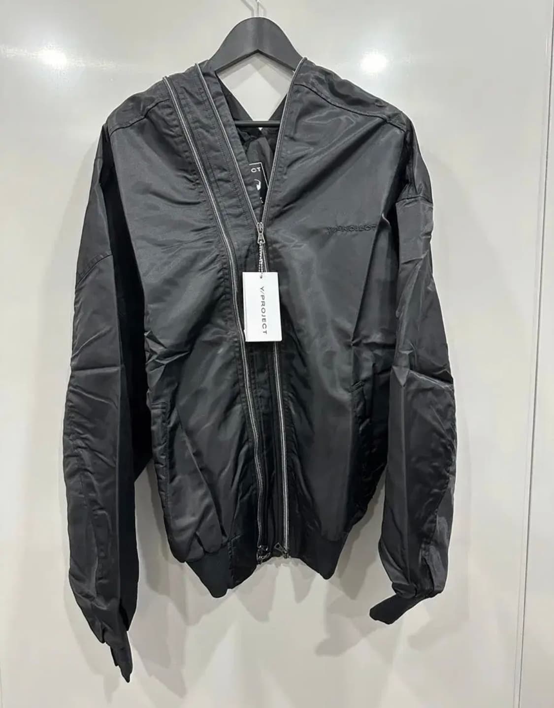 와이프로젝트 더블 지퍼 봄버 상품이미지2