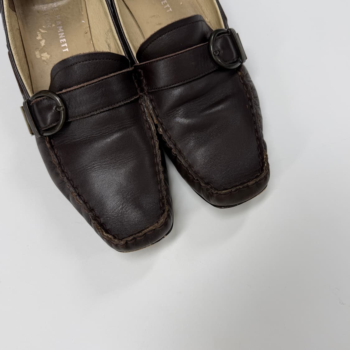 Katharine Hamnett buckle moc loafers 상품이미지2