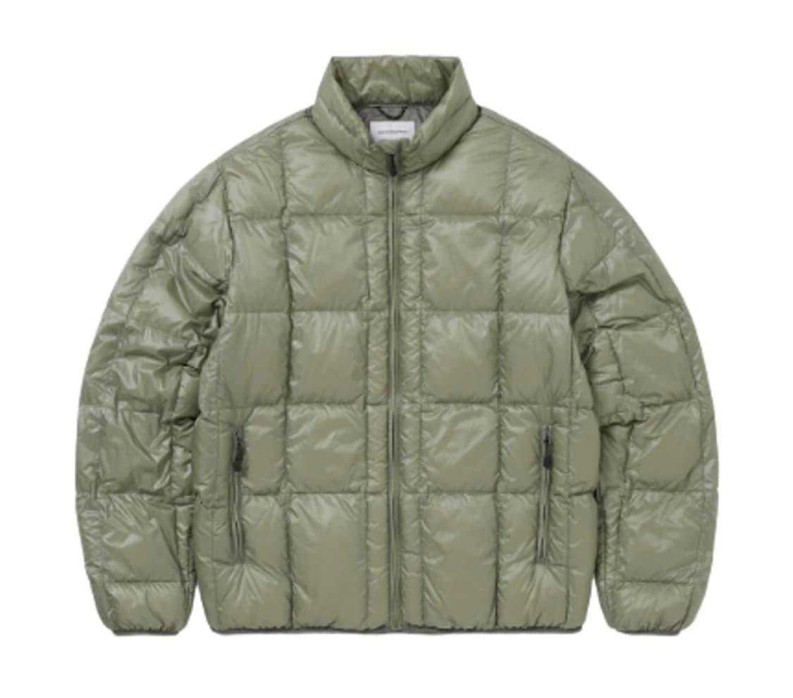 디스이즈네버댓 퍼텍스 라이트 다운 자켓 다크 세이지 경량패딩 상품이미지1