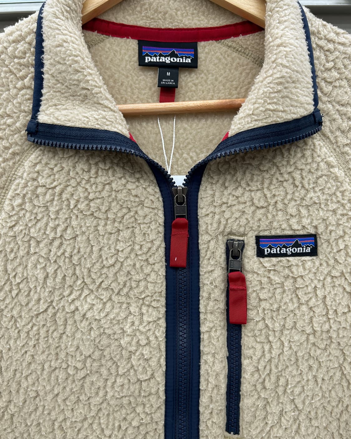 파타고니아 레트로 Retro-X 쉐르파 후리스 플리스 자켓 베이지 상품이미지3
