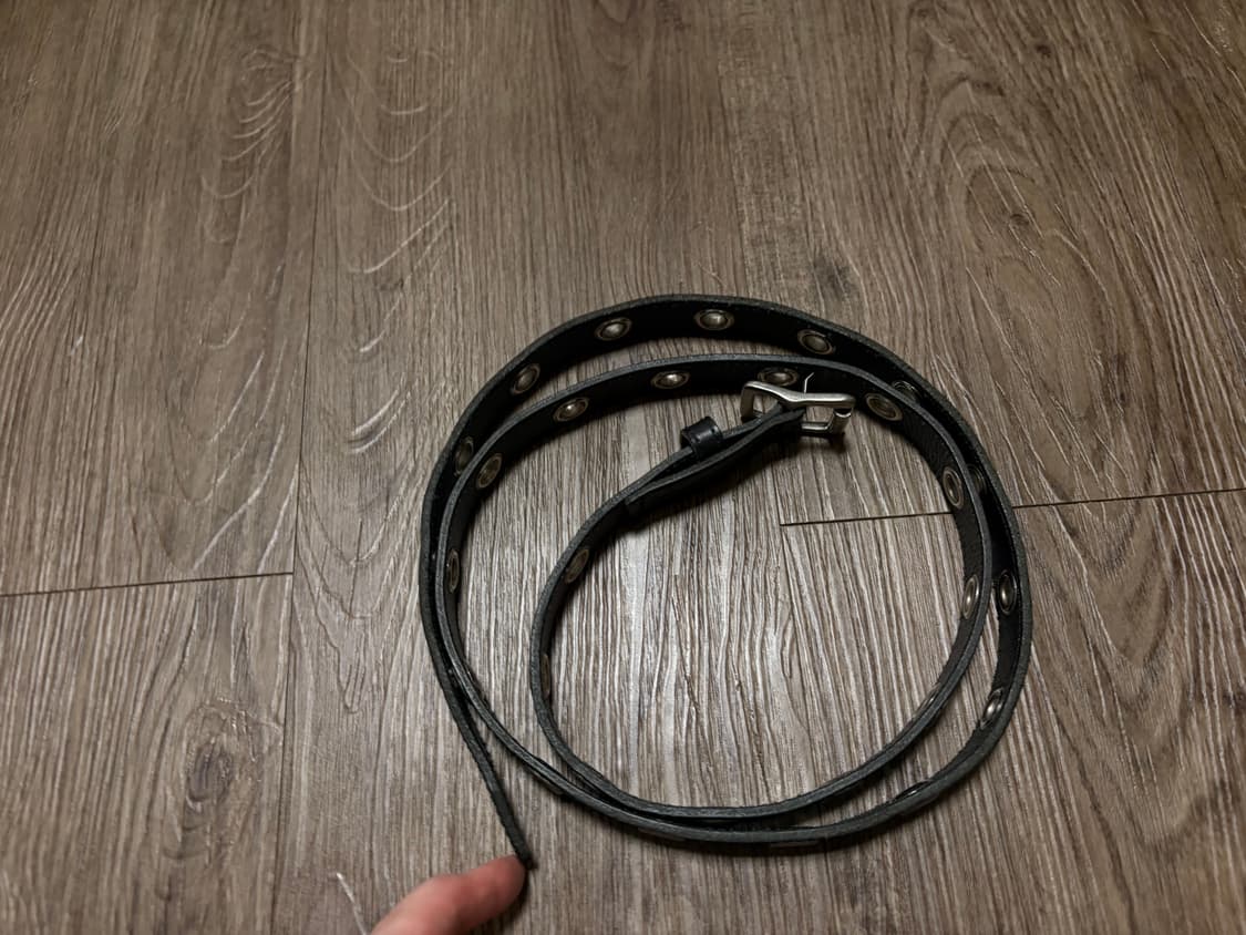 브랜디드 싱글 아일렛 벨트 single eyelet belt 상품이미지5