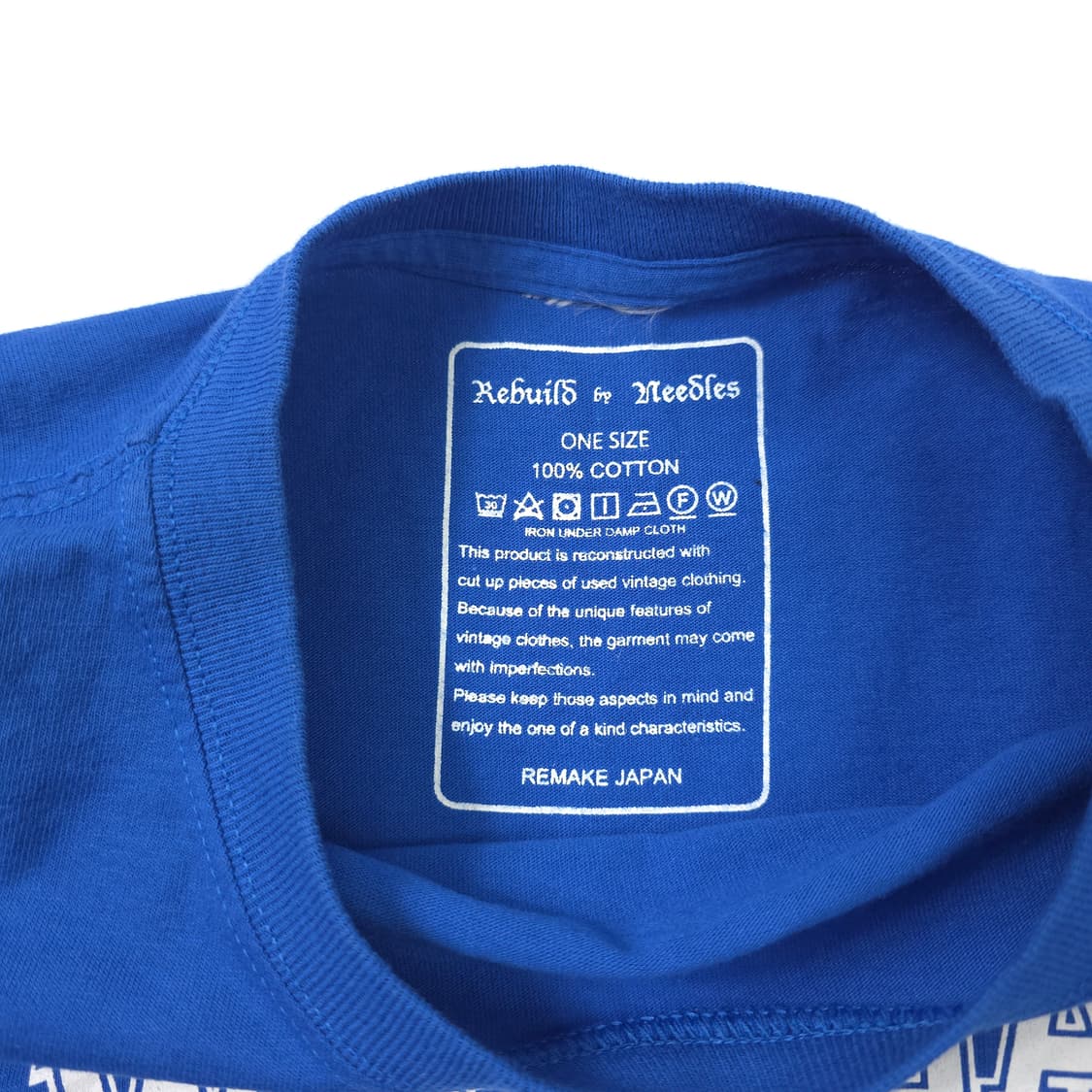 리빌드 by 니들스 코튼 티셔츠 (OS) 상품이미지5