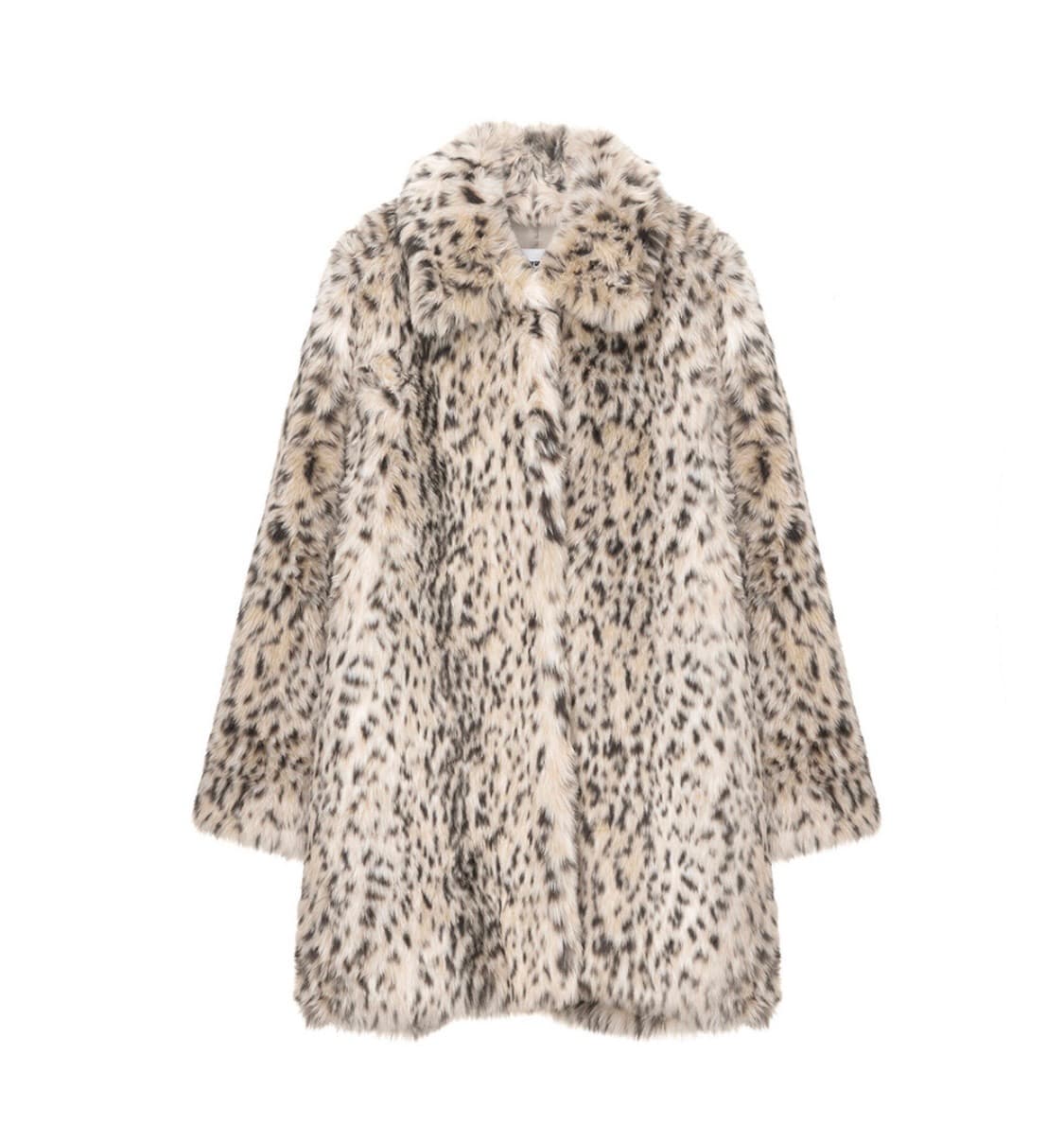 Leopard Faux Fur Coat 상품이미지1