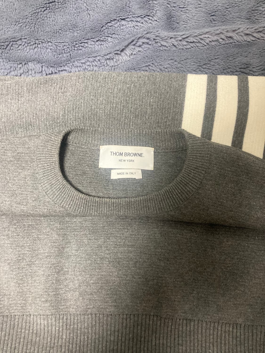 톰브라운 밀라노스티치 4선니트 2사이즈  상품이미지2